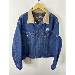 Mustang Stormrider Men 50 2XL Blanket Lined Denim Jacket Western Cowboy Midfield